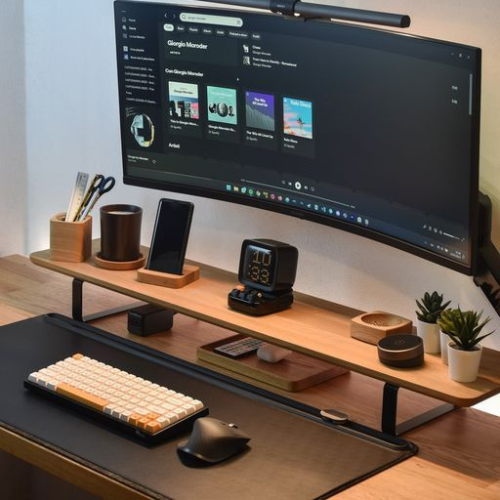 étagère de bureau