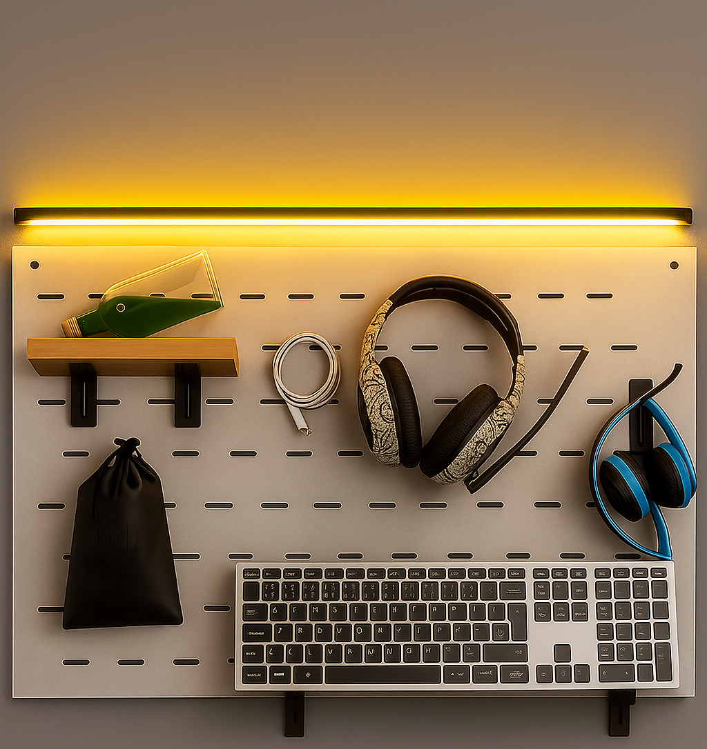 Pegboard لوحة تنظيم